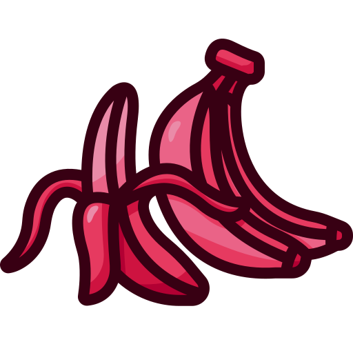 Banana Generic Outline Color icon