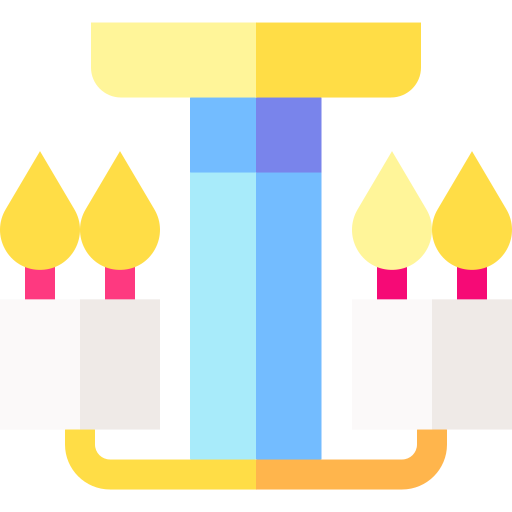 candelabro Basic Straight Flat icono