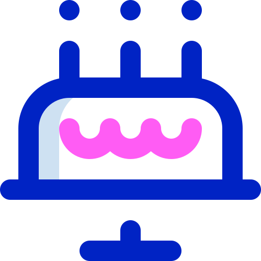 Cake Super Basic Orbit Color icon