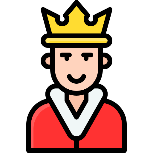 King Generic Outline Color icon