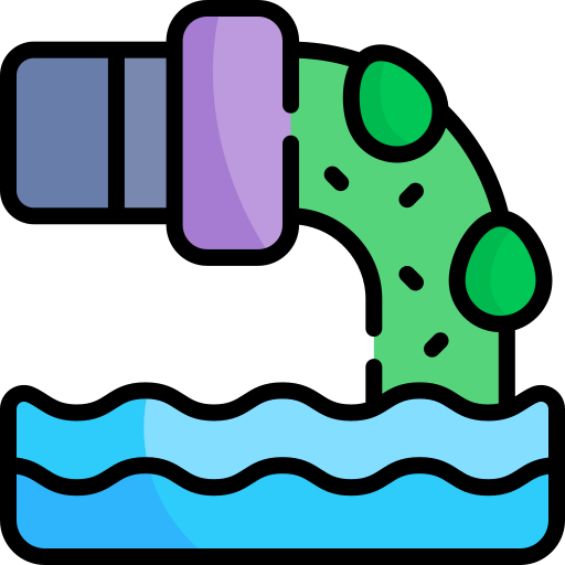 Sewage Kawaii Lineal color icon