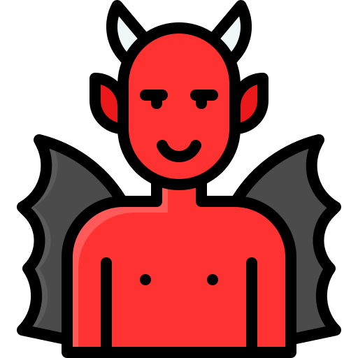 diabeł Generic Outline Color ikona