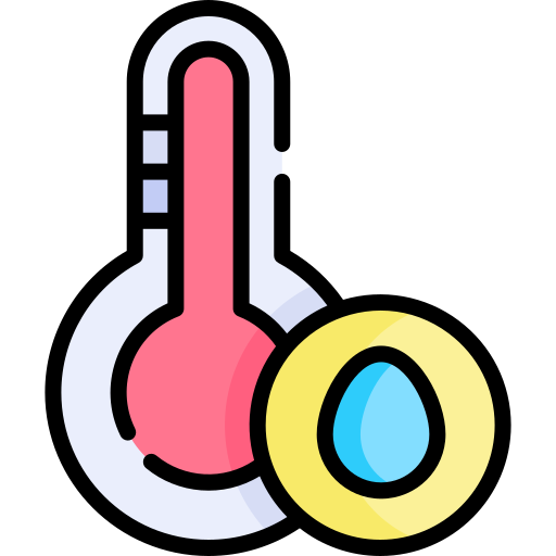 Hot water Kawaii Lineal color icon