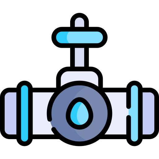Water system Kawaii Lineal color icon