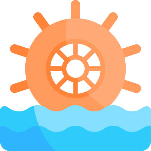 水エネルギー Kawaii Flat icon