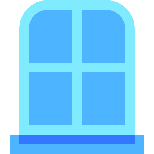 窓 Basic Sheer Flat icon