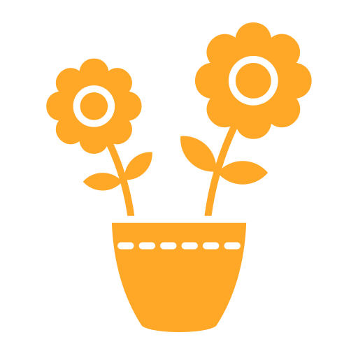 Flower Pot Generic Flat icon