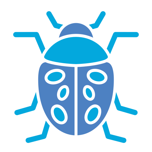 lieveheersbeestje Generic Blue icoon