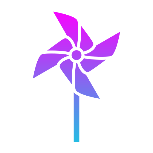 바람개비 Generic Flat Gradient icon