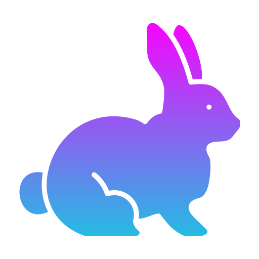 Rabbit Generic Flat Gradient icon