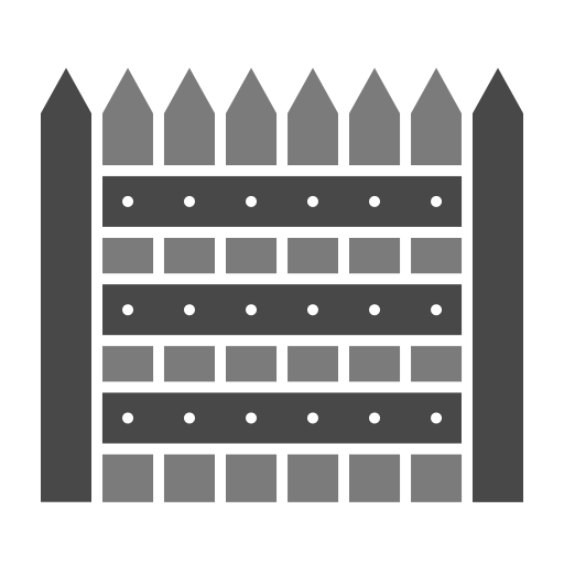 clôture Generic Grey Icône