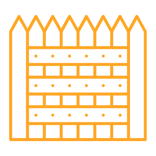 Fence Generic Simple Colors icon