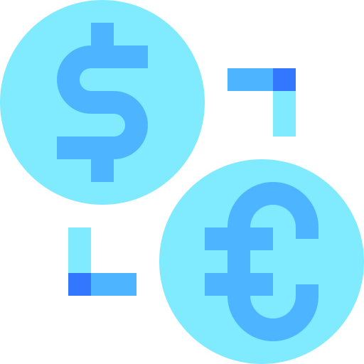 Currency Basic Sheer Flat icon
