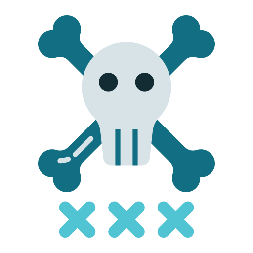 Skull Generic Blue icon
