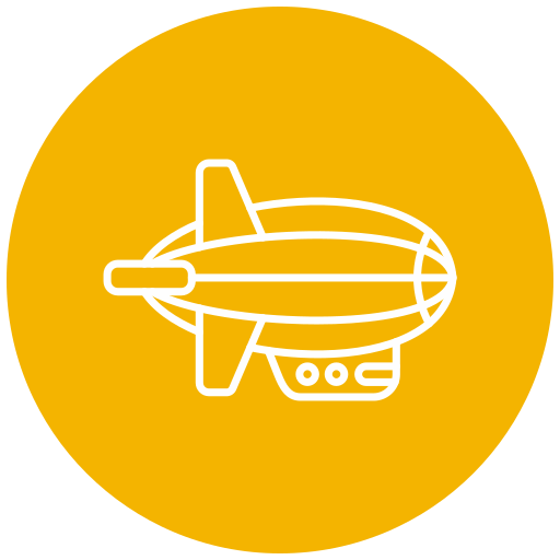 dirigible Generic Flat icono