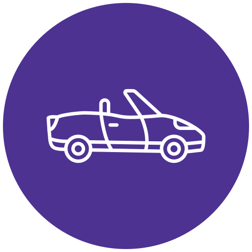 cabrio auto Generic Flat icon