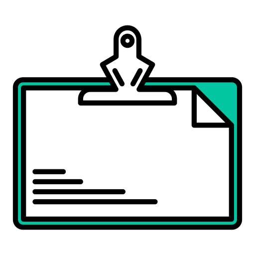クリップボード Generic Fill & Lineal icon