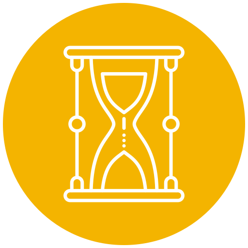 reloj de arena Generic Flat icono