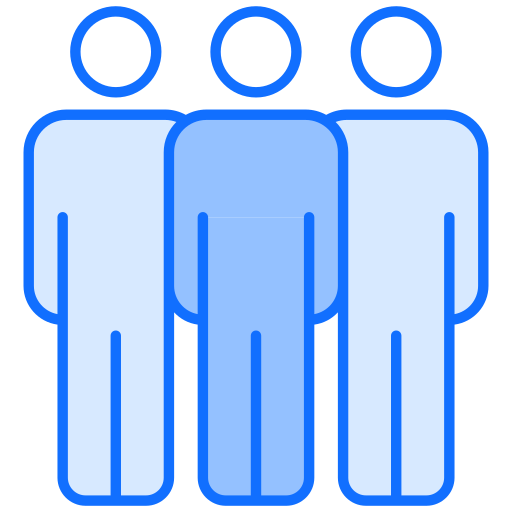 humankapital Generic Blue icon
