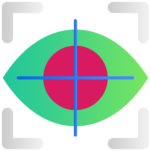 eye tracking Generic Flat Gradient icon