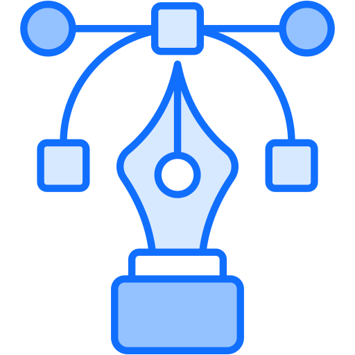 graphic design Generic Blue icon