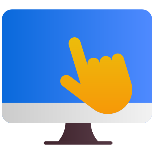 Touch Generic Flat Gradient icon