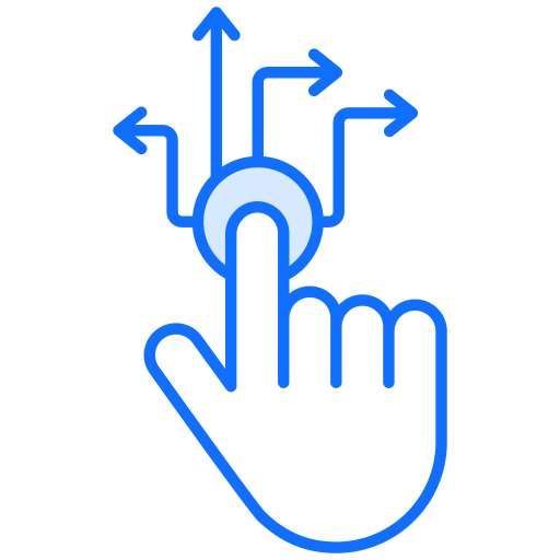 접촉 Generic Blue icon