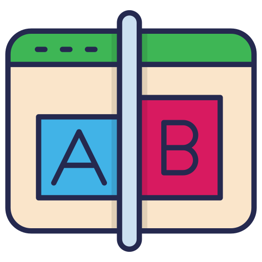 ab testen Generic Outline Color icon