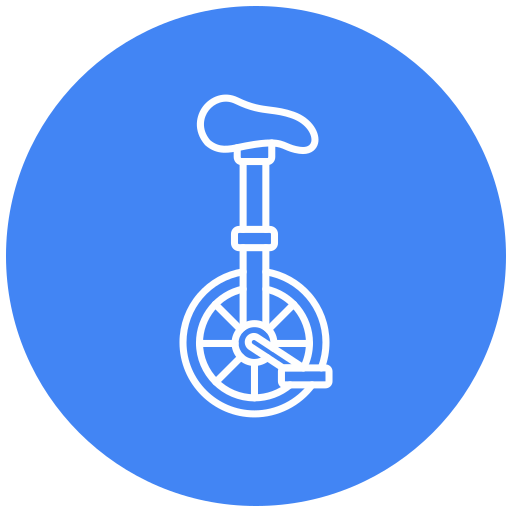 Одноколесный велосипед Generic Flat иконка