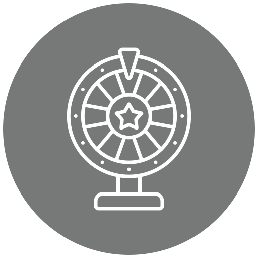 Ruleta de la fortuna Generic Flat icono
