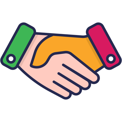 Partnership handshake Generic Outline Color icon