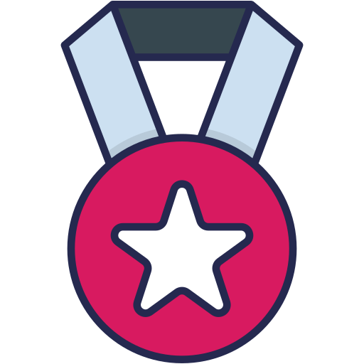 medal Generic Outline Color ikona