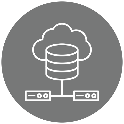 server cloud Generic Flat icona