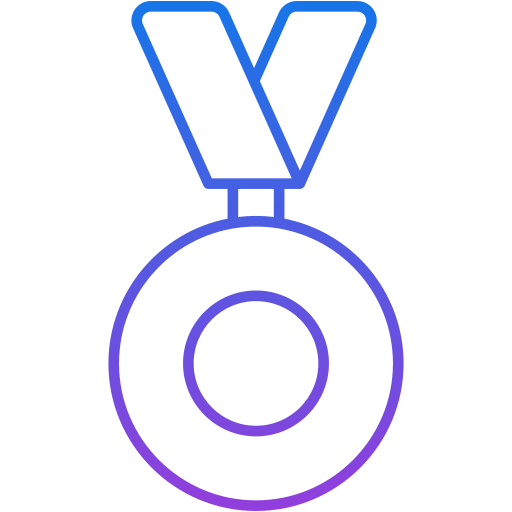médaille Generic Gradient Icône