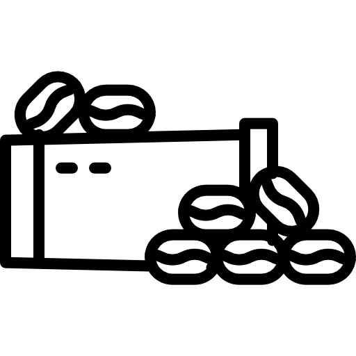 Кофейные зерна xnimrodx Lineal иконка