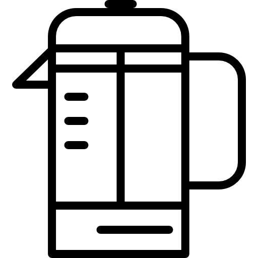 French press xnimrodx Lineal icon