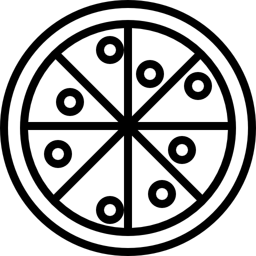 피자 xnimrodx Lineal icon