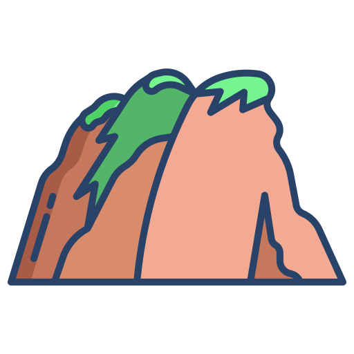 berg Generic color outline icon