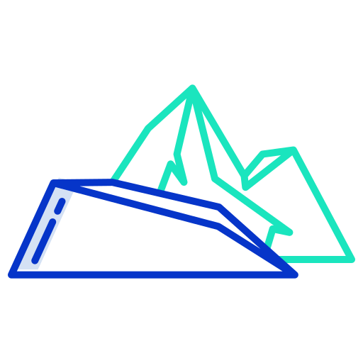 montanha Generic color outline Ícone
