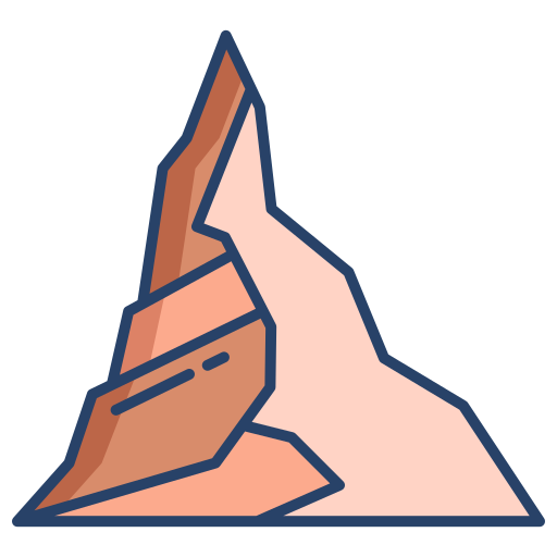 berg Generic color outline icon