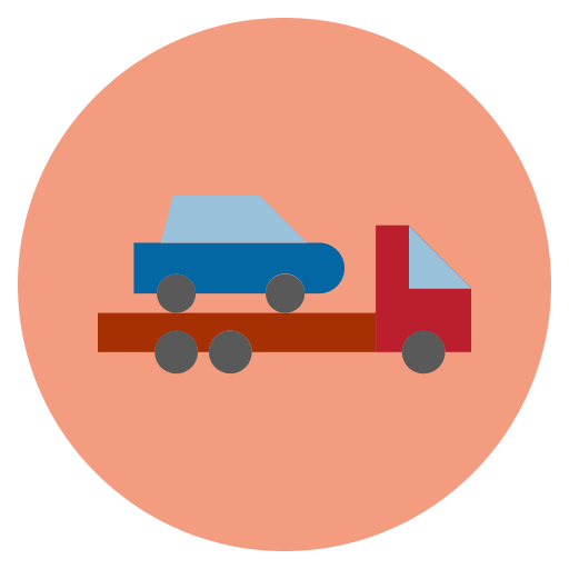 Tow truck Generic Flat icon