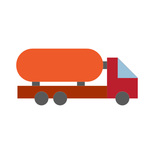 tankwagen Generic Flat icoon