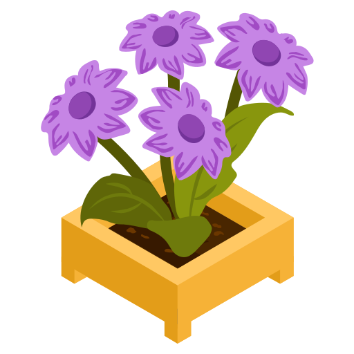 Flower Pot Generic Isometric icon