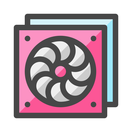 wentylator Generic Outline Color ikona