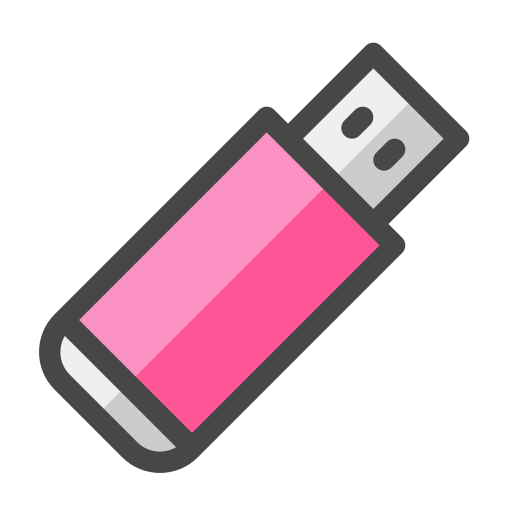 usb-stick Generic Outline Color icoon