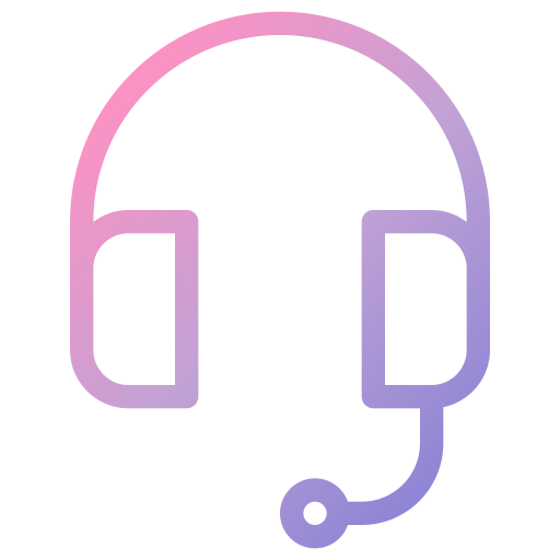 Headset Generic Gradient icon