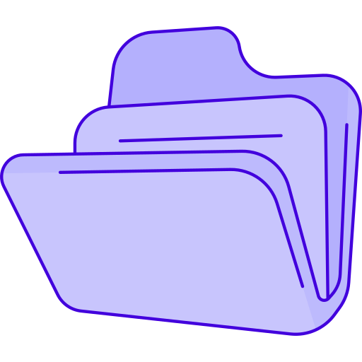 서류 Generic Thin Outline Color icon