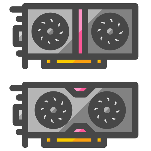 Vga cards Generic Outline Color icon