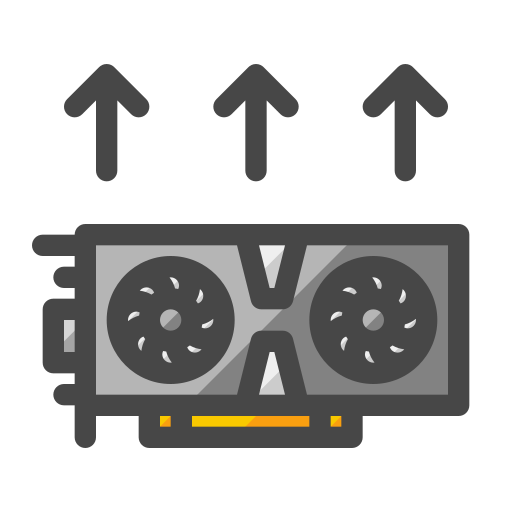 Vga card Generic Outline Color icon