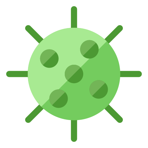 virus Generic Flat icono